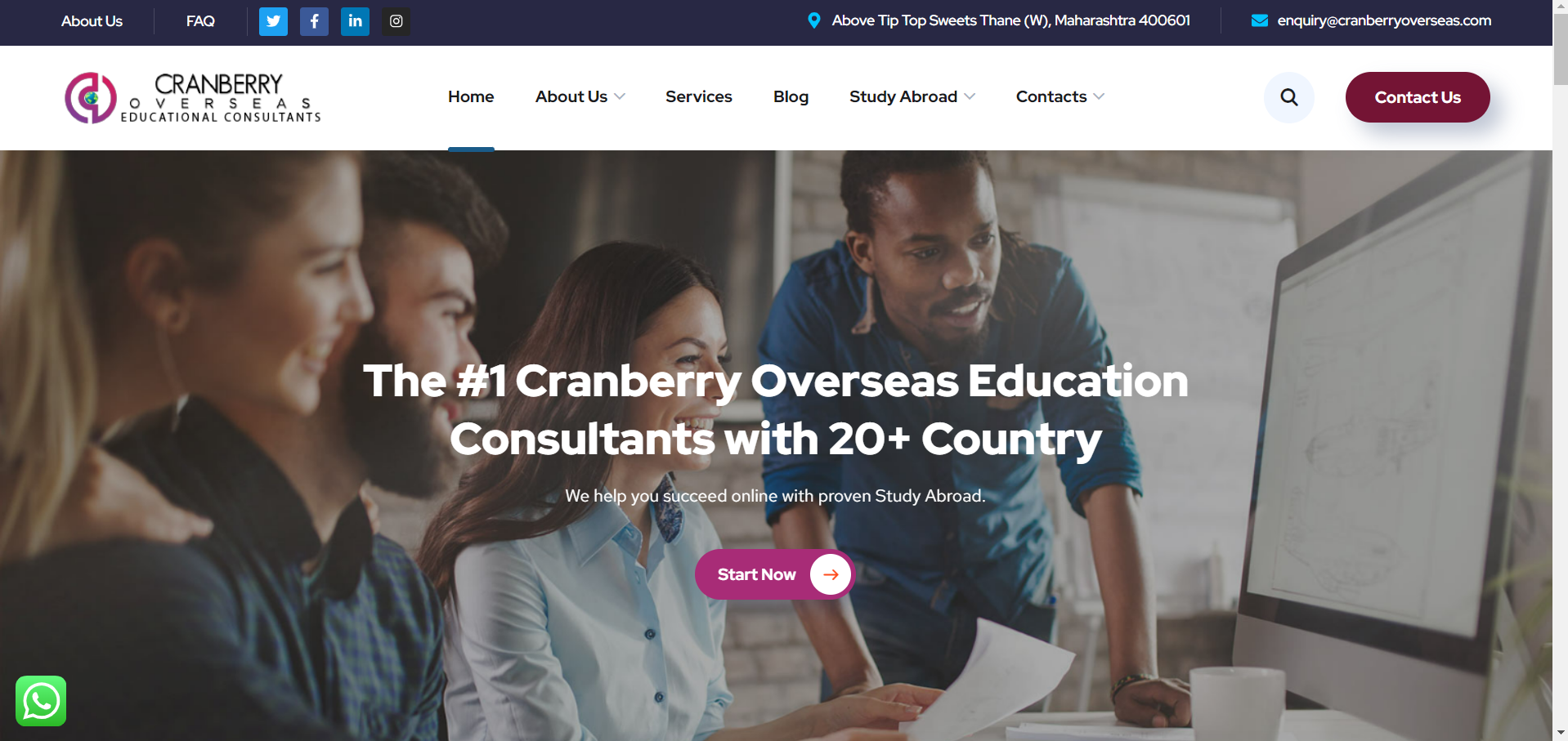 Cranberry overseas