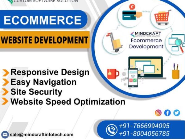 Top E-commerce Website Development Services Mindcraft Infotech |E-commerce Website Development